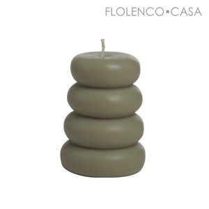 Multi-layer candle green